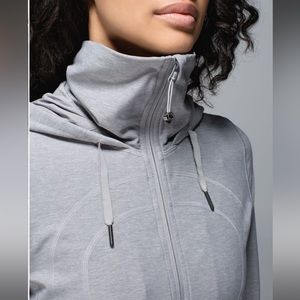 Lululemon Stride Jacket two tone grey Size 8